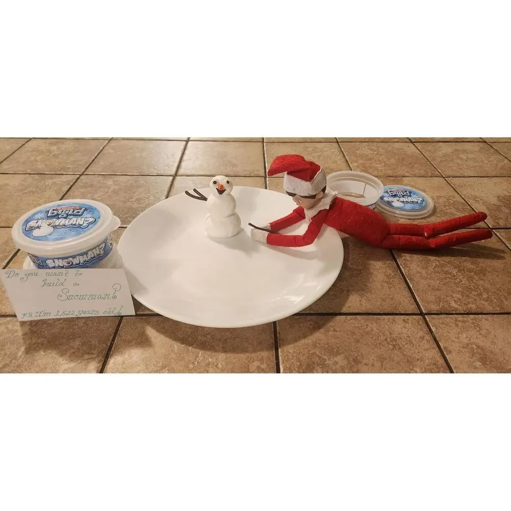 Kangaroo 3 Pack Build a Snowman Kit Snowballs Toys Outdoor Modeling Clay Craft